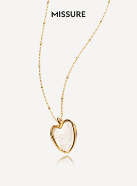 Missure白贝925银女原创项链