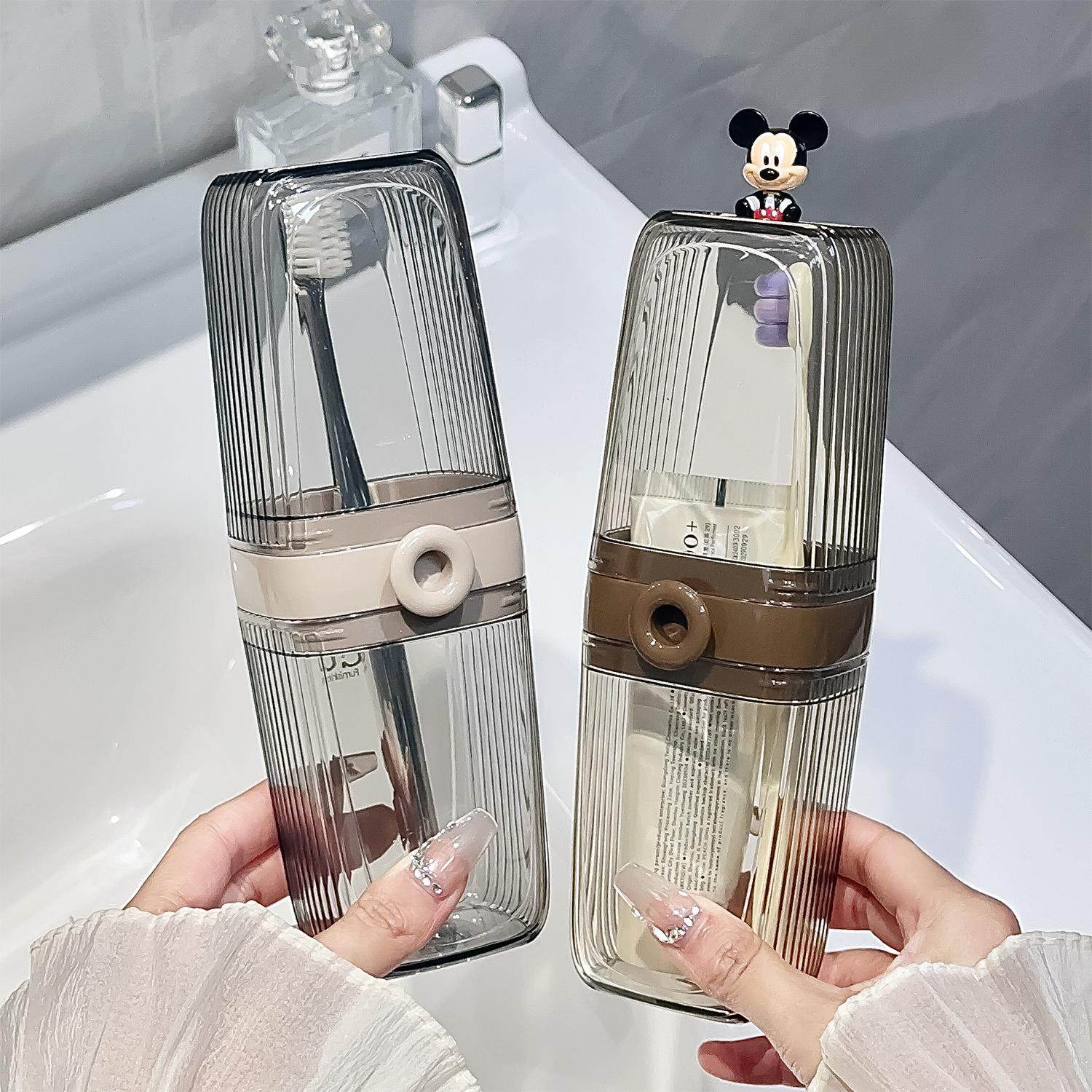 旅行洗漱杯牙刷牙膏牙具杯子收纳盒便携式牙缸透明旅游漱口杯情侣,家庭/个人清洁工具,洗漱杯,淘宝优惠券,粉丝福利购,淘宝优惠卷