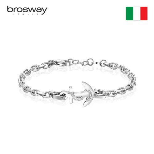 brosway欧美时尚porto潮钛钢手链
