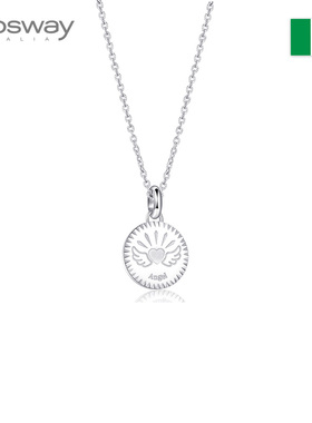 欧美项链brosway吊坠钛钢
