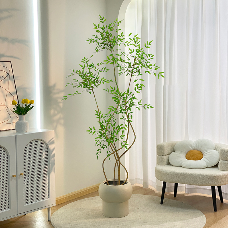 美飾每客仿真綠植落地電視柜