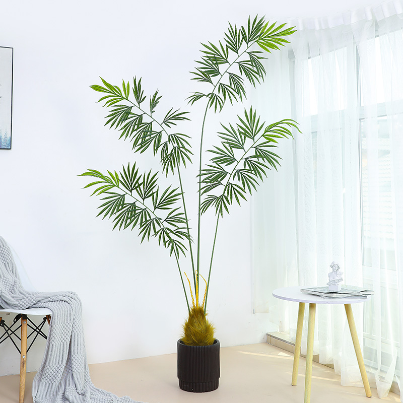 北欧ins风仿真绿植德宝苏铁橱窗假植物盆栽客厅室内落地装饰摆件