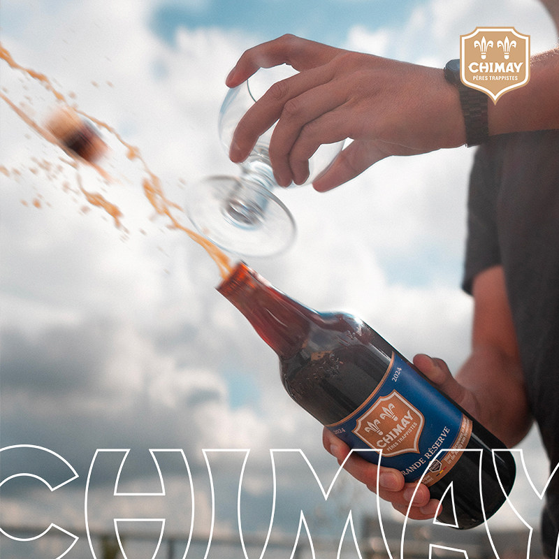 比利时进口啤酒 Chimay智美蓝帽啤酒750ml瓶装 经典修道士啤酒
