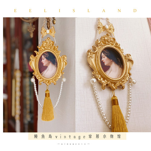鳗鱼岛复古小众中古风洛可可