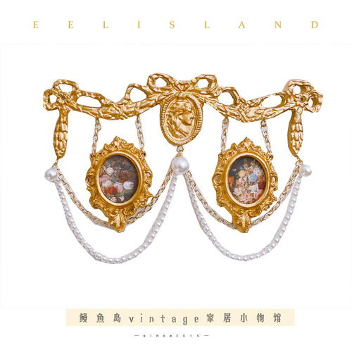 鳗鱼岛维多利亚少女风装饰画