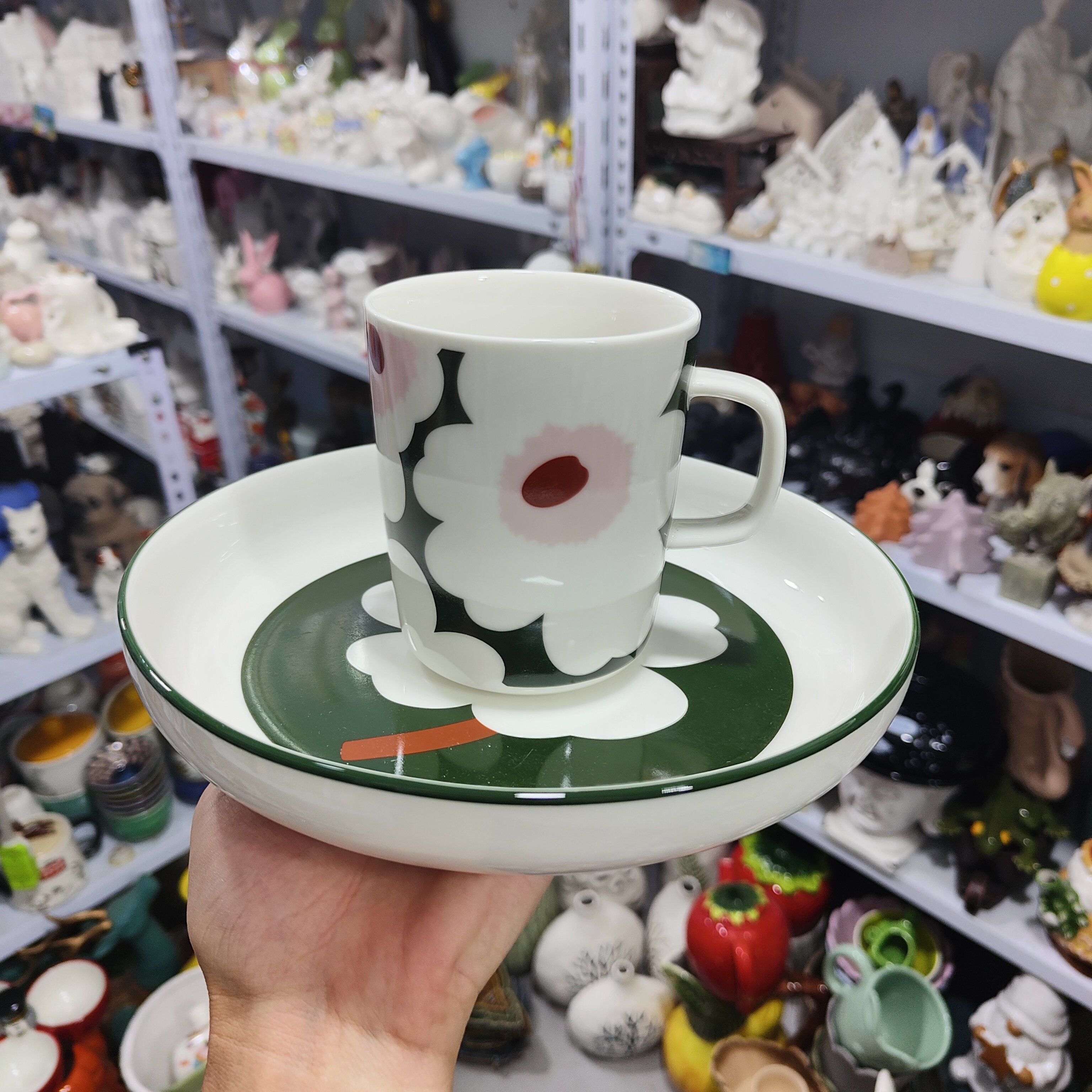 非偏远地区凑满19包邮部分瑕/芬兰大盘碟杯子带底标花纸瑕疵,家居饰品,婚庆/商业花艺,淘宝优惠券,粉丝福利购,淘宝优惠卷