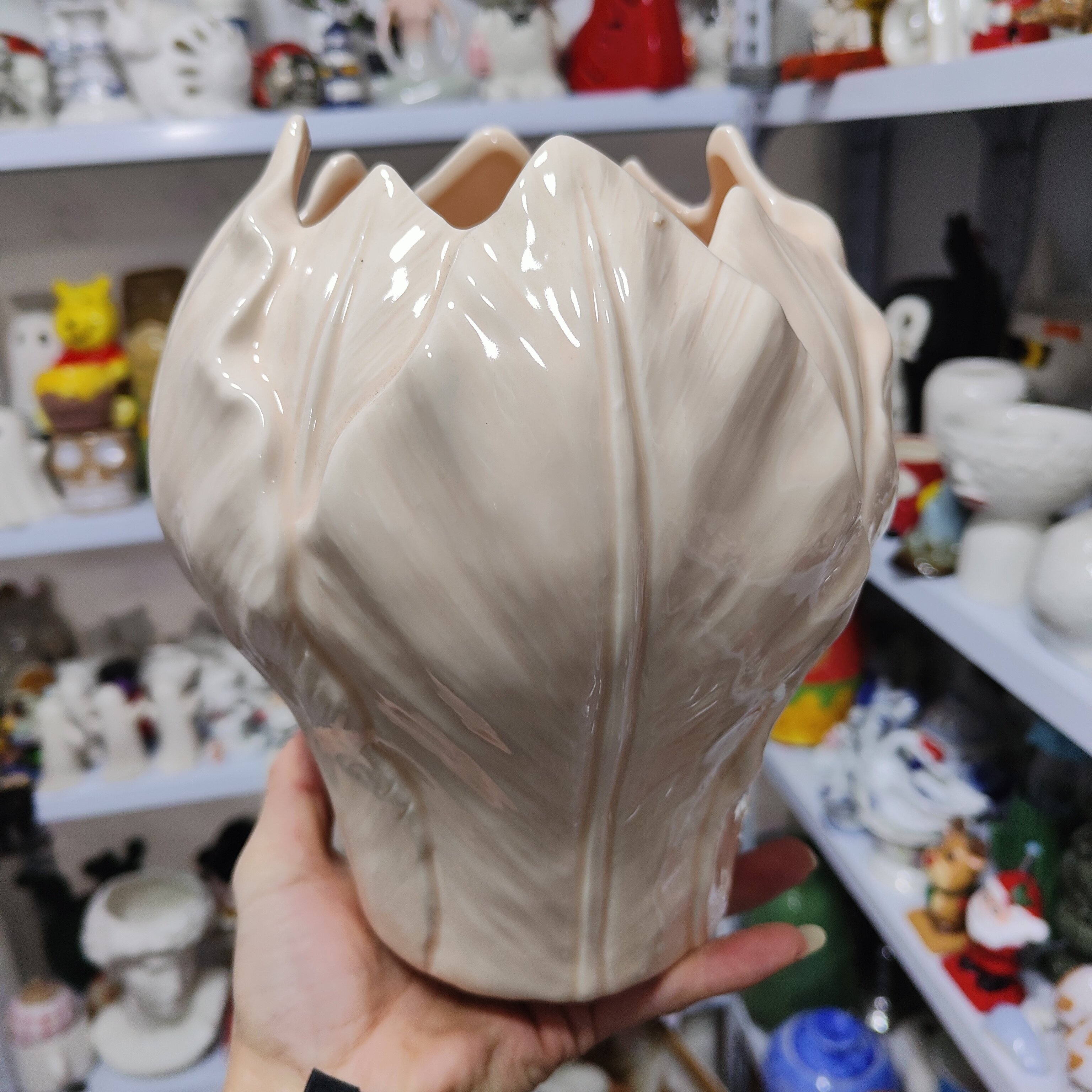 非偏远地区凑满19包邮部分瑕/花瓣树叶纹花瓶水培盆置物样品摆件