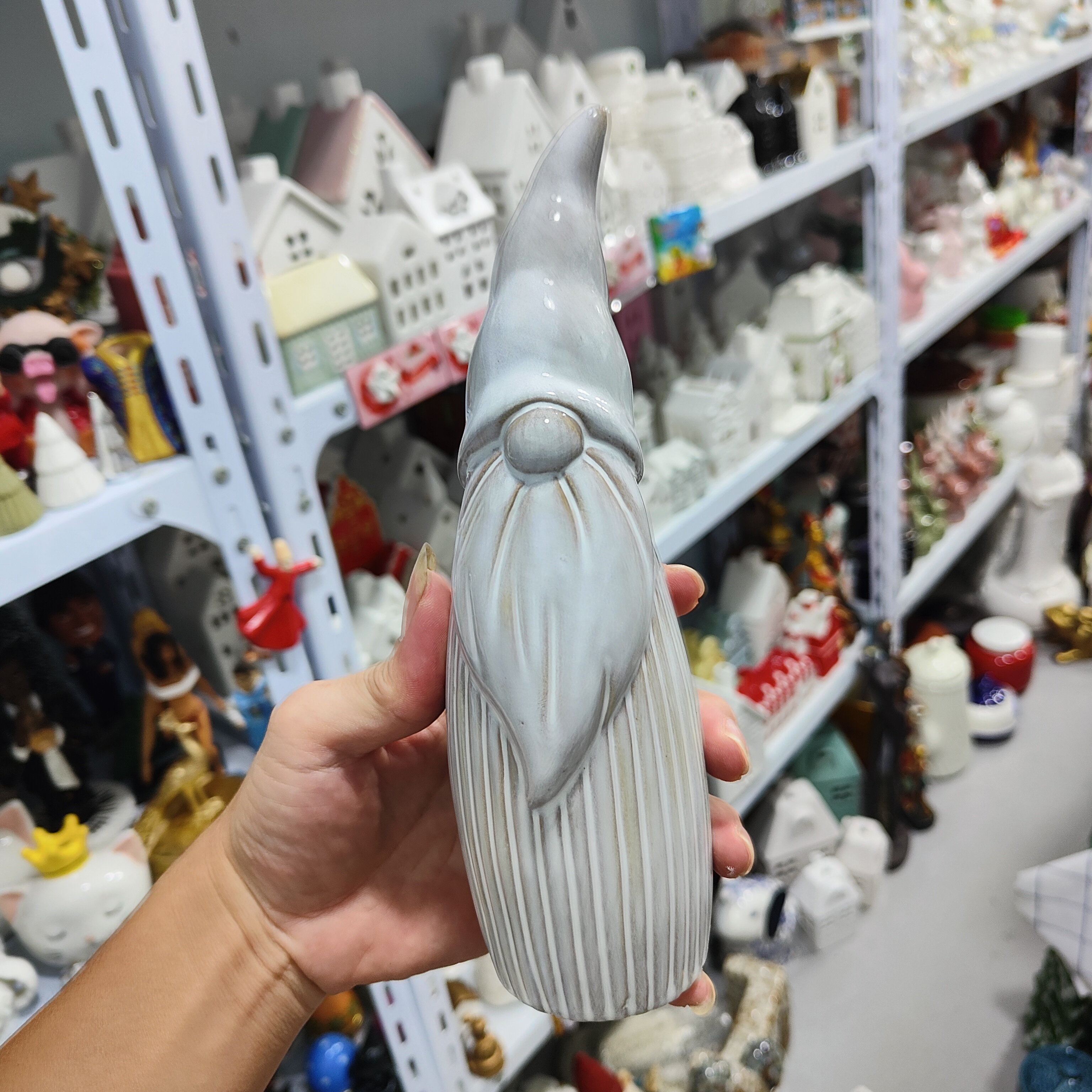 非偏远地区凑满19包邮部分瑕/窑变地精摆件