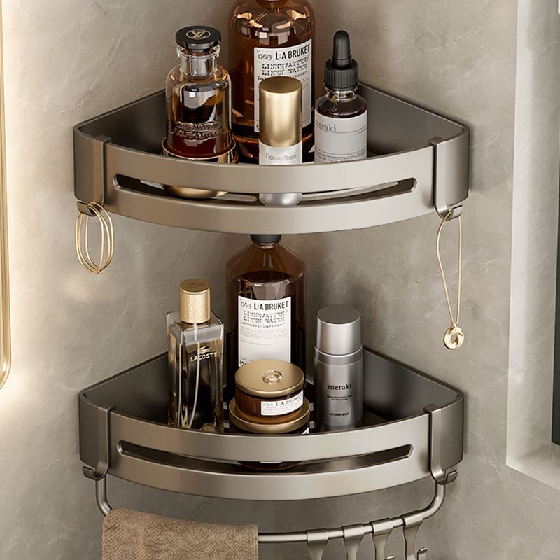 Bathroom corner rack storage Shower racks shelf No punching
