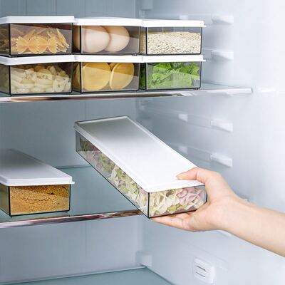 noodle container plastic pasta crisper food sealed box