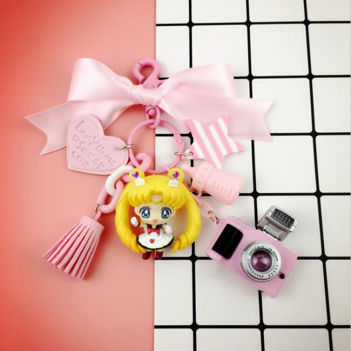 美少女战士水冰月钥匙扣挂件汽车钥匙挂饰可爱包包挂件 生日礼物在类目 节庆用品/礼品, 创意礼品, 钥匙扣中 - 来自Buy2taobao.com提供专业的淘宝代购服务