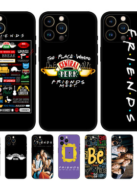 老友记friend手机壳适用于苹果iPhone17 16 15 14 13MAX 12 11pro7 MINI8SE