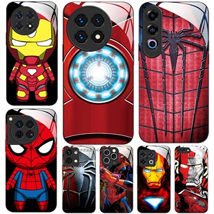 玻璃手机壳适用一加13 12 11 10 9R ACE2 2V 3V5PRO 蜘蛛钢铁侠
