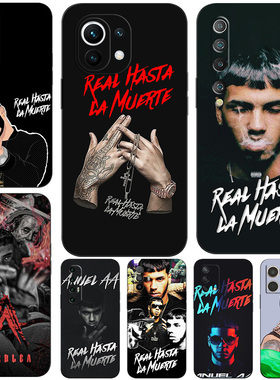 硅胶软手机壳适用小米17 15 14 10 10S 11 12 13 PRO anuel aa real hasta la muerte