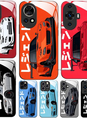 玻璃手机壳适用华为Nova 14 13 12 11SE 10pro ultra JDM CAR运动跑赛车