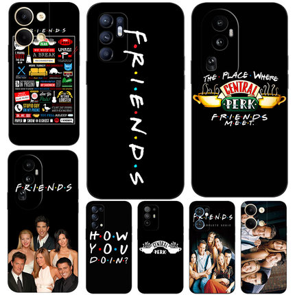 硅胶软手机壳适用OPPO A72 5G RENO14 13 12 11 10 9 8 7 6 5 PRO K PLUS + 老友记