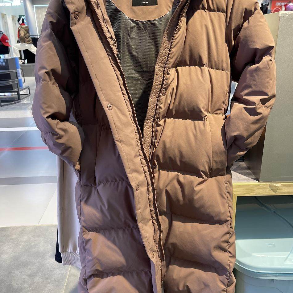 特！女式安云长款洁净1000过膝鹅绒羽绒服700蓬牧高笛zw24406022