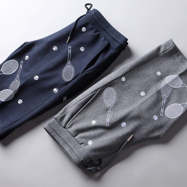 Q904112轻奢！天竺棉毛圈面料！万针刺绣！男士夏季时尚休闲短裤|ruв категории Мужская одежда, брюки - от Buy2taobao.com для оказания профессиональной услуги покупки агента Taobao