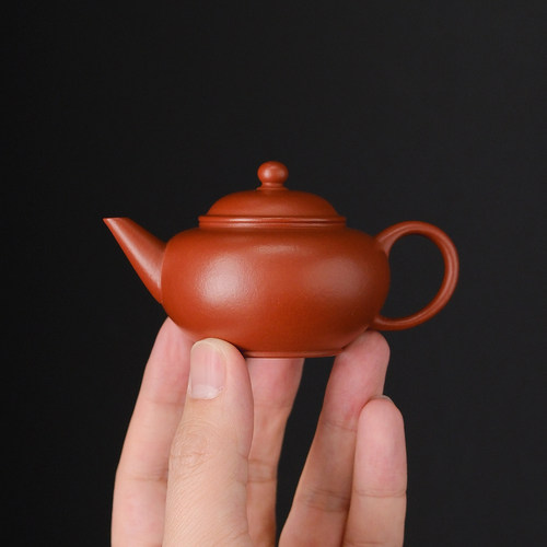 小水平紫砂壶原矿手工茶壶