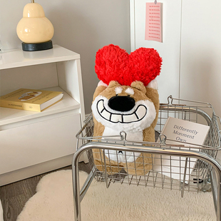 搞怪表白小狗玩偶可爱单身狗求爱公仔毛绒玩具浪漫惊喜生日礼物