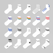 子墨袜子冬季 纯棉纱线 高街ins潮牌中帮嘻哈滑板韩版 男士 中筒厚款