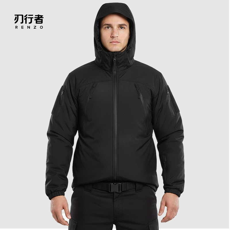 刃行者冬季男士外套美式保暖棉衣加厚棉袄2025新款羽绒棉服男款