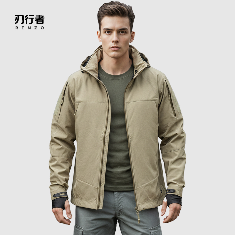 男士软壳冲锋衣外套2025新款