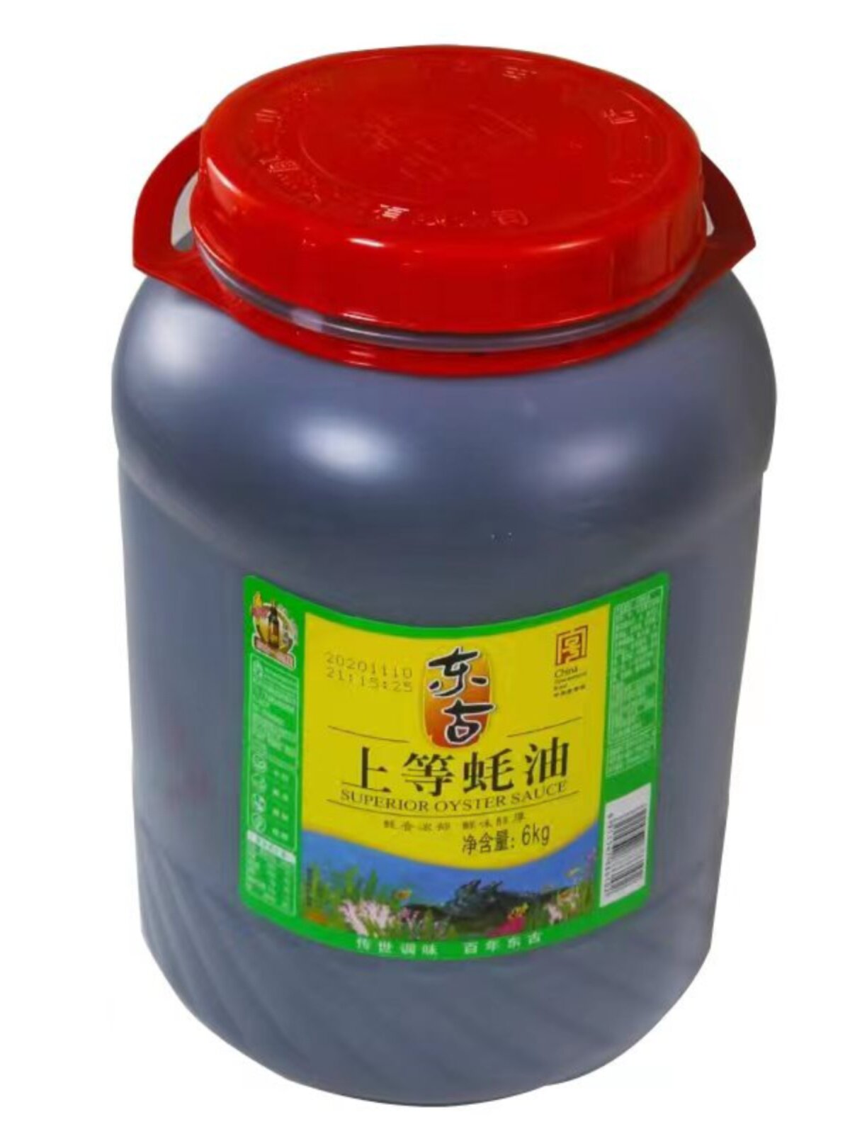 东古上等蚝油6公斤大桶装餐饮酒店小炒腌制烧烤上等蚝油包邮