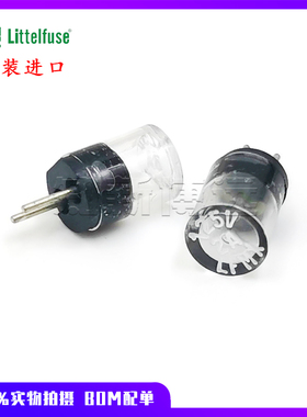 0273002.H 力特超快速熔断透明圆柱形微型保险丝125V 2A LFMX直插