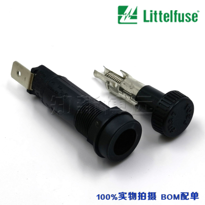 03452LF8X 力特5x20mm及3AG保险丝的国际防电击面板封装保险丝座