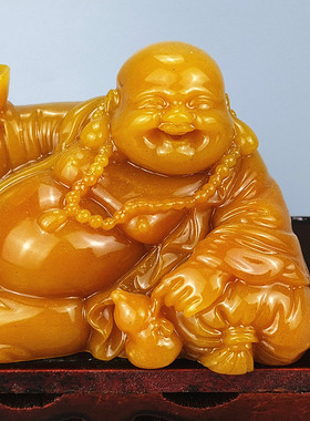 风水玄关摆件寿山石雕