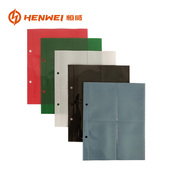 恒威4格黑色卡页四格卡册2孔活页三国杀游戏王万智牌宝可梦海贼王