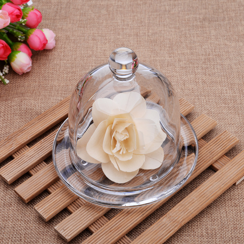 北欧家用无铅玻璃罩圆形蛋糕盘点心盘糕点盘面包托盘防尘盒柠檬罩在类目 餐饮具, 餐具, 果盆/果盘/果篮中 - 来自Buy2taobao.com提供专业的淘宝代购服务