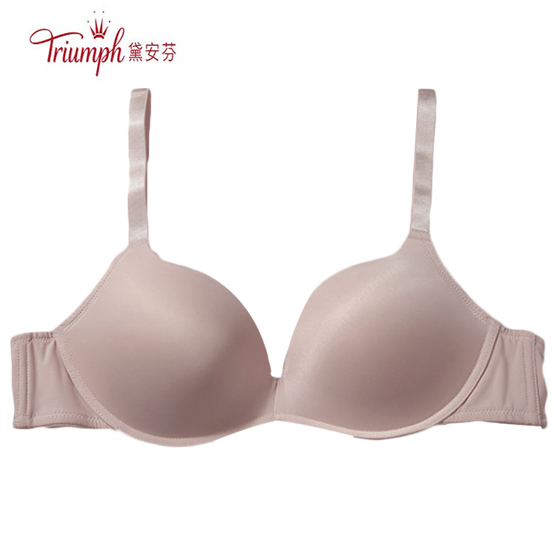 黛安芬光面无痕无钢圈聚拢文胸