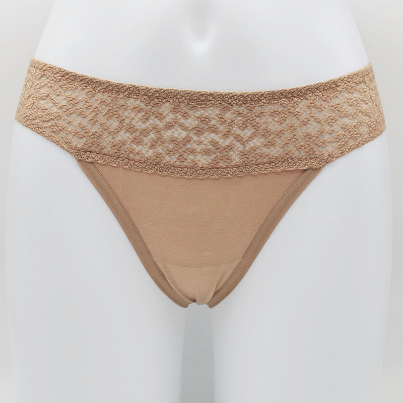 黛安芬SLOGGI宽弹力蕾丝腰舒适棉丁字裤性感T裤76-966,女士内衣/男士内衣/家居服,平角裤,淘宝优惠券,粉丝福利购,淘宝优惠卷