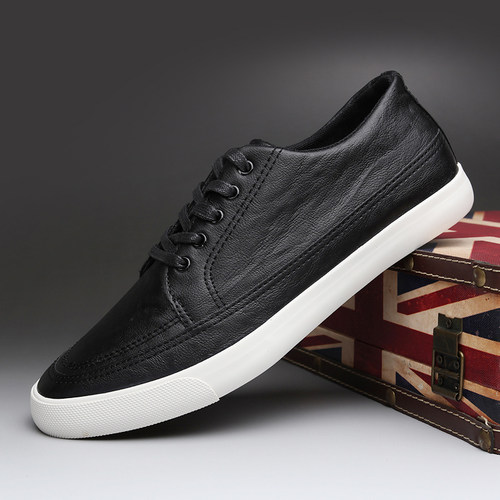 休闲风商务正装婚礼软底鞋防水