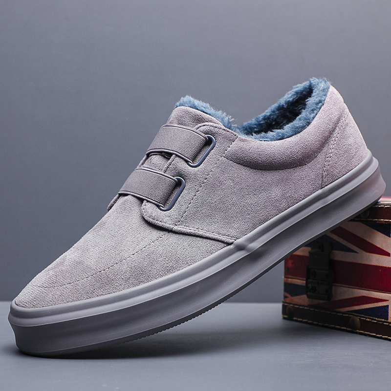 宝达保暖布面休闲低帮加厚大棉鞋