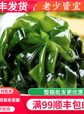 原味嫩海带苗裙带菜火锅食材煲汤凉拌菜200g海带苗食用海藻海白菜