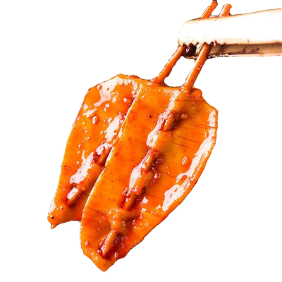 香辣大鱿鱼整只火箭鱿即食网红