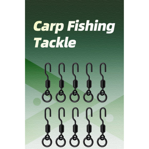 CrazyCarp哑光黑11号带圈开口QC
