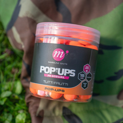 英国主线荧光橙什锦水果弹出丸饵