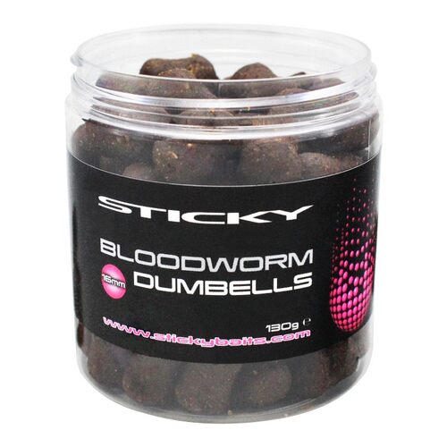 英国Sticky血红虫哑铃形沉底丸饵