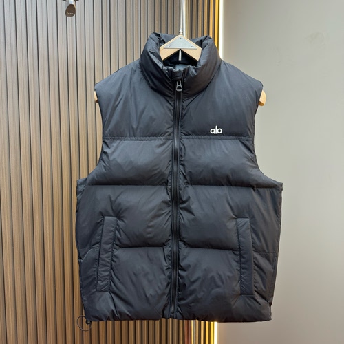 秋冬季新款时尚保暖立领刺绣白鸭绒马甲短款坎肩男羽绒服百搭外套