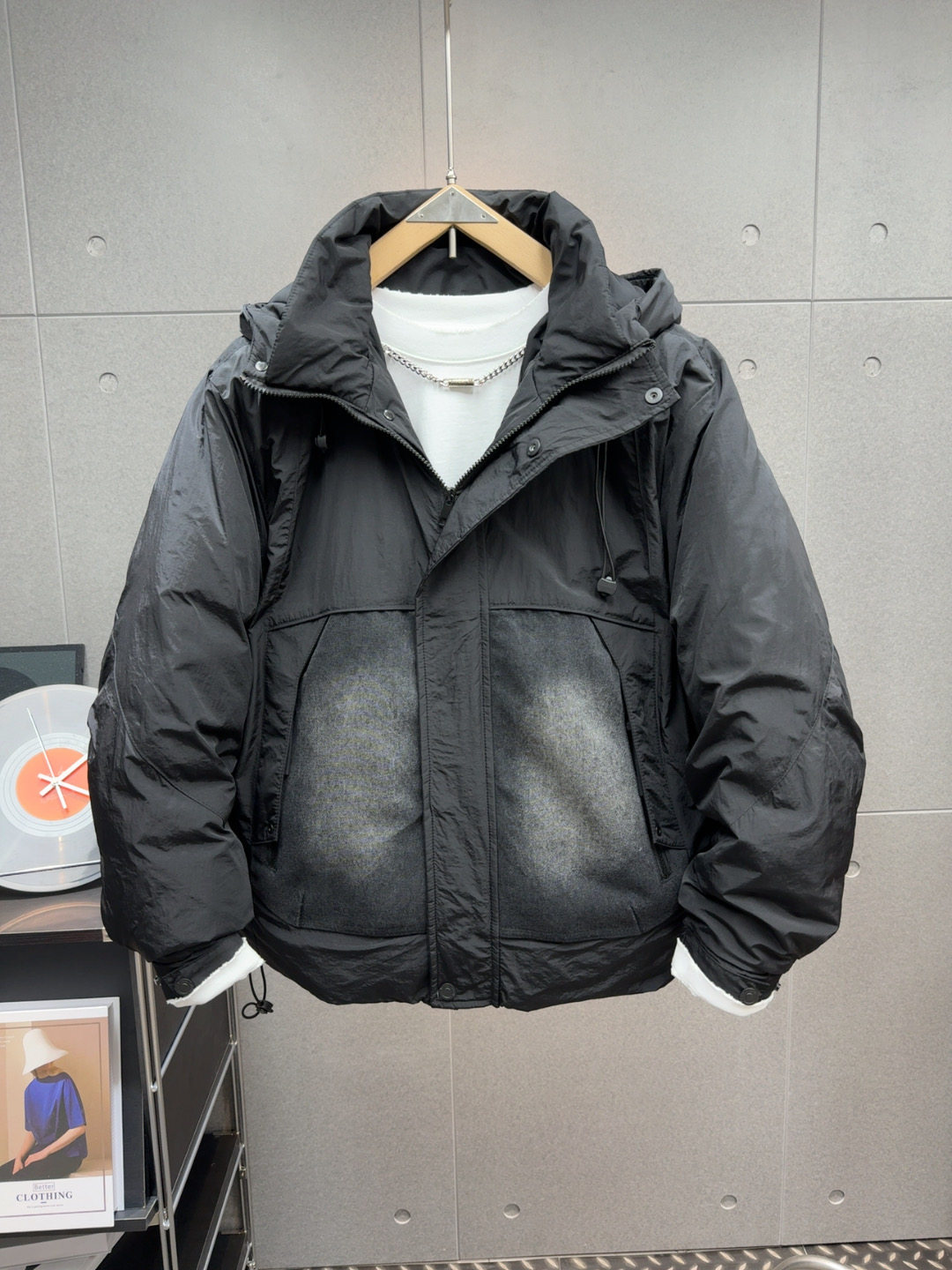 冬季加厚保暖白鸭绒羽绒服