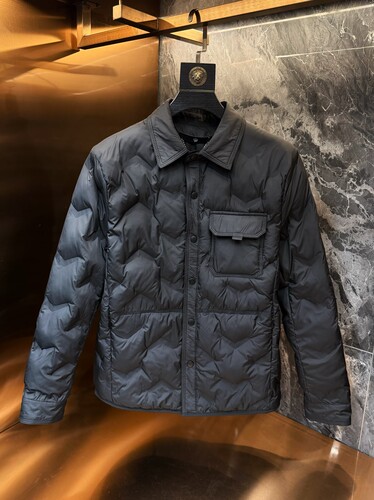 冬季男士翻领羽绒棉服保暖外套