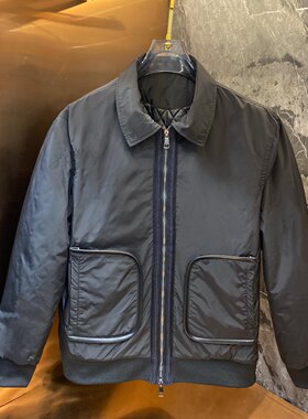 秋冬新款棉服外套男士潮牌薄棉服休闲百搭翻领黑武士夹克外套时尚