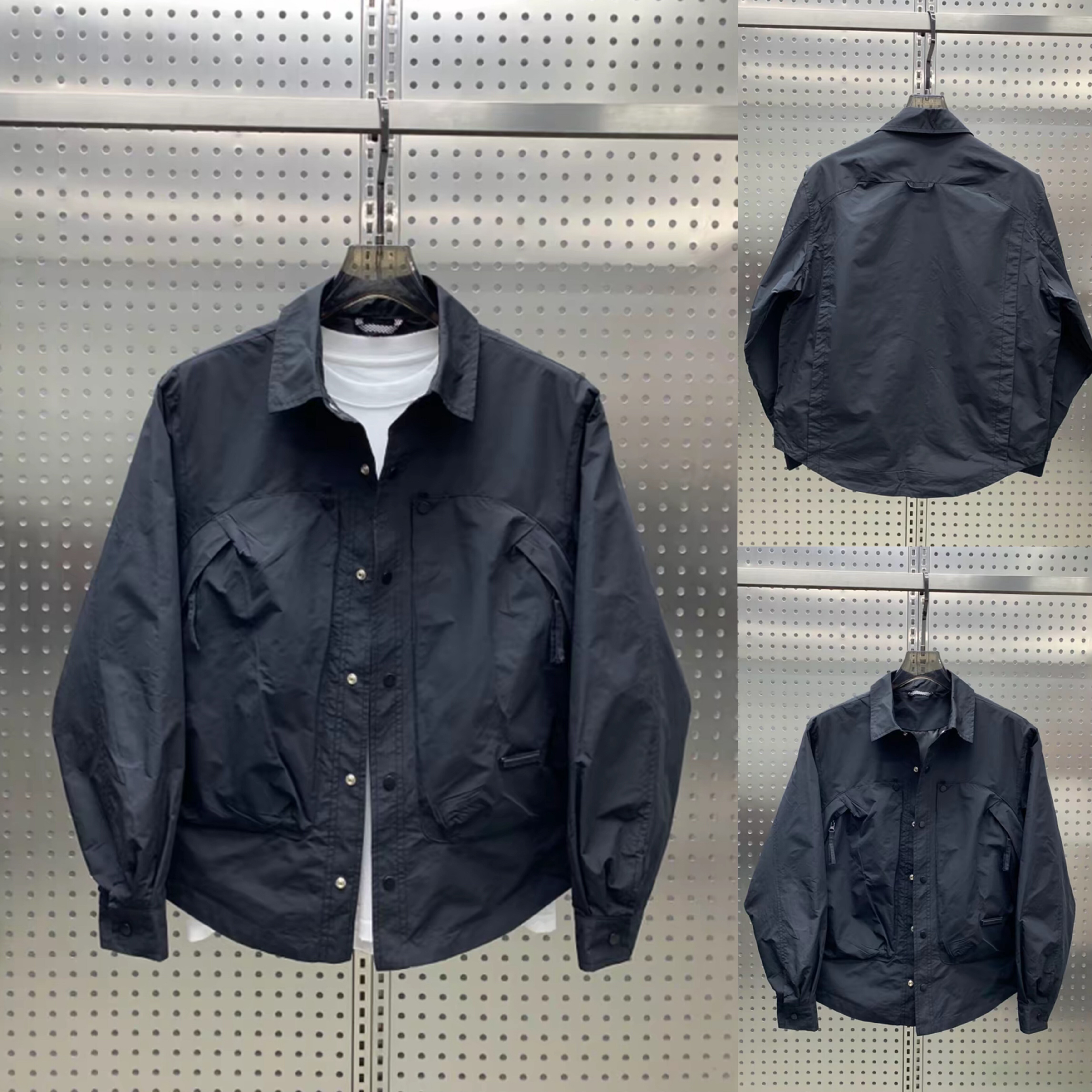 常规标准青年男士长袖简约风百搭