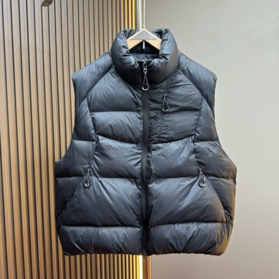 冬季男加厚白鸭绒羽绒棉马甲