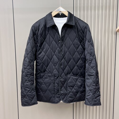 秋冬新款休闲翻领加棉厚款欧货夹克男外套简约休闲韩版修身棉服潮