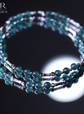 【小田专属】新款天然A货翡翠项链颈链6M简约百搭KBR0320004